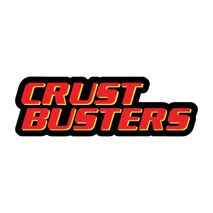 Crust Buster Logo Stickers