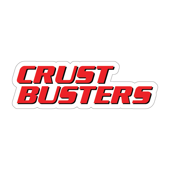 Crust Buster Logo Stickers