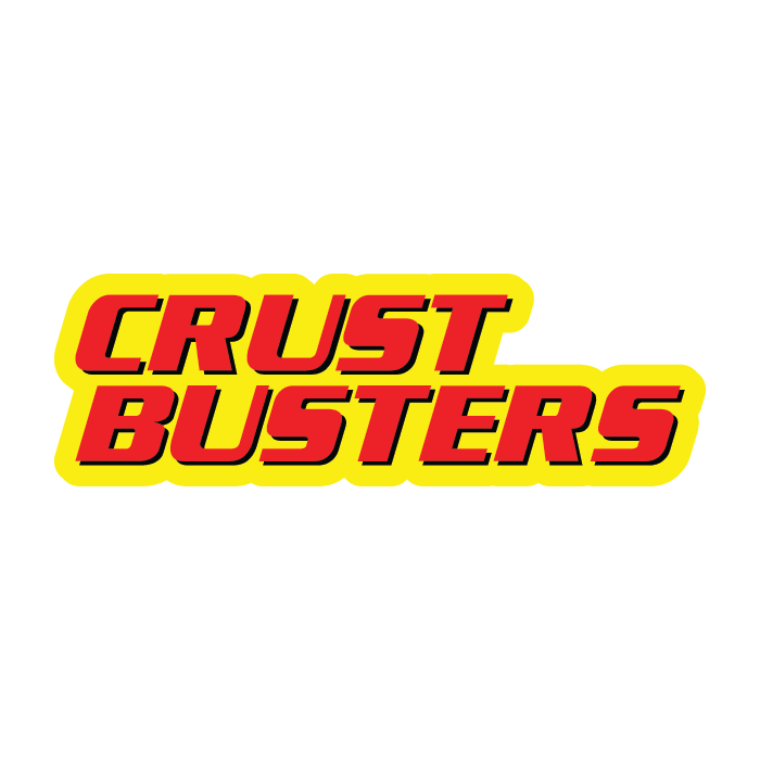 Crust Buster Logo Stickers